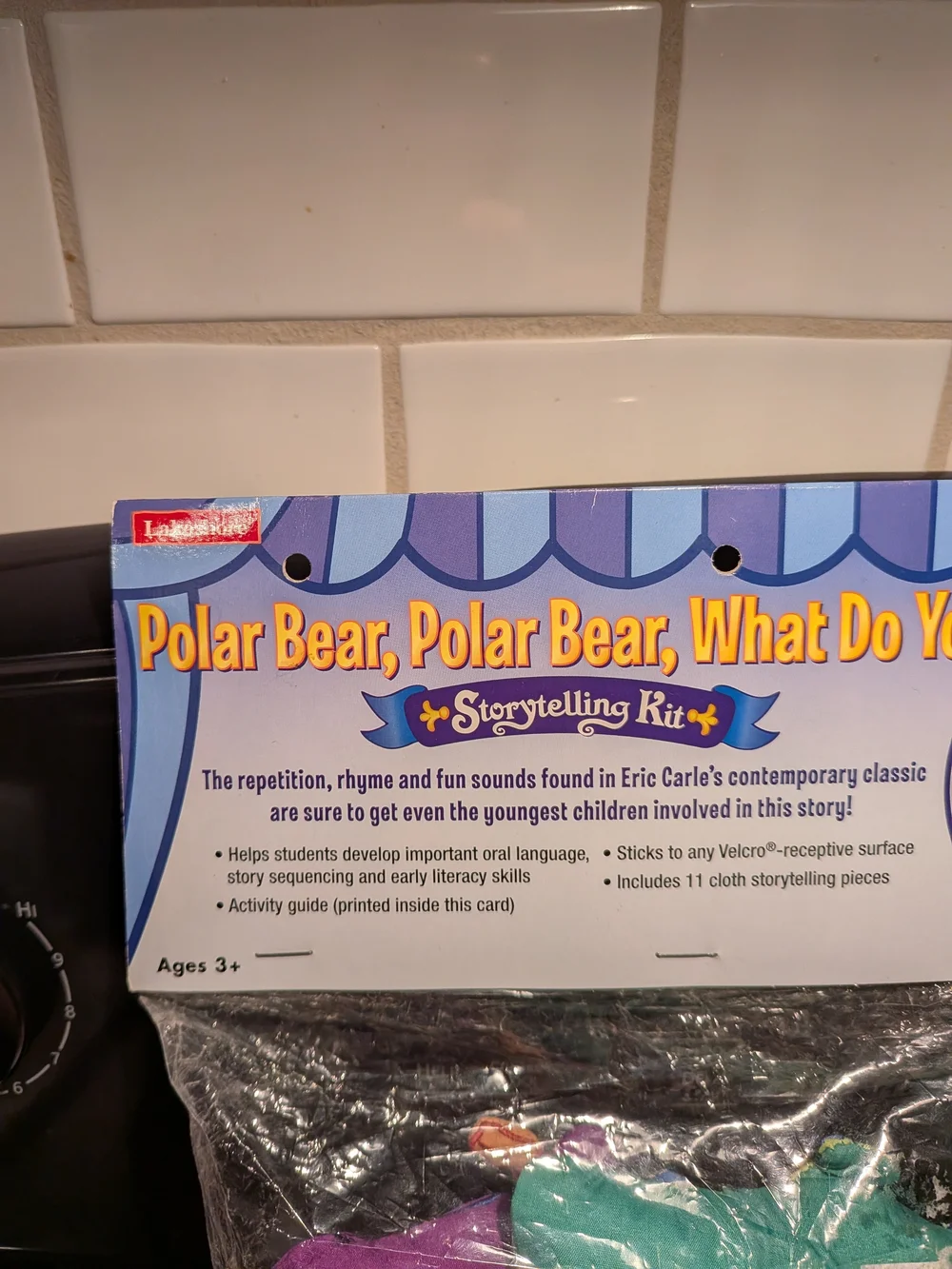 Polar Bear, Polar Bear Storytelling Kit - Multicolor Plush Set New In Package